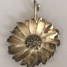 Pendant – Sterling Silver daisy flower