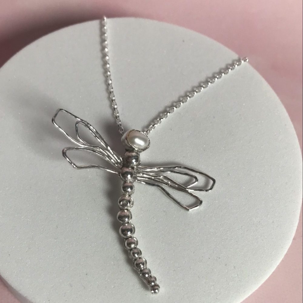 Pendant – Sterling Silver Dragonfly Pendant