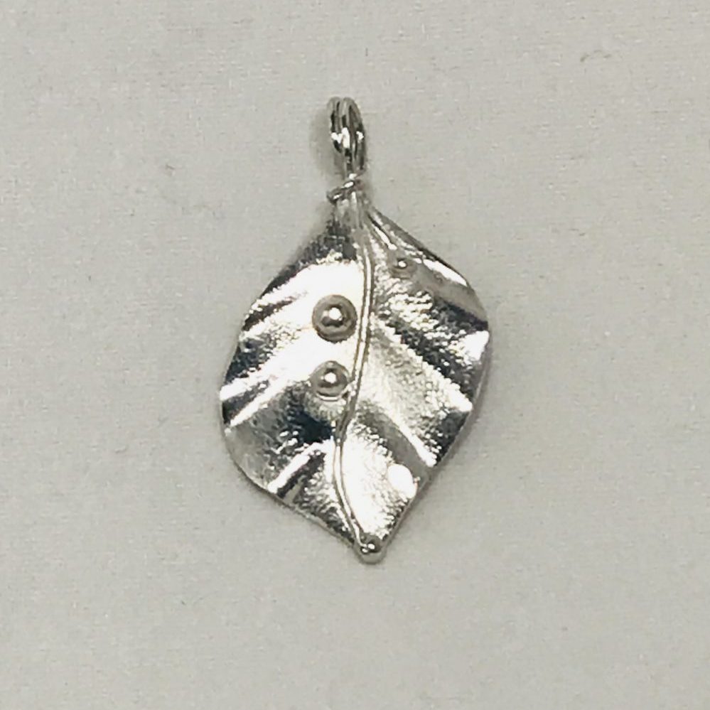 Pendant – Sterling Silver Leaf Pendant