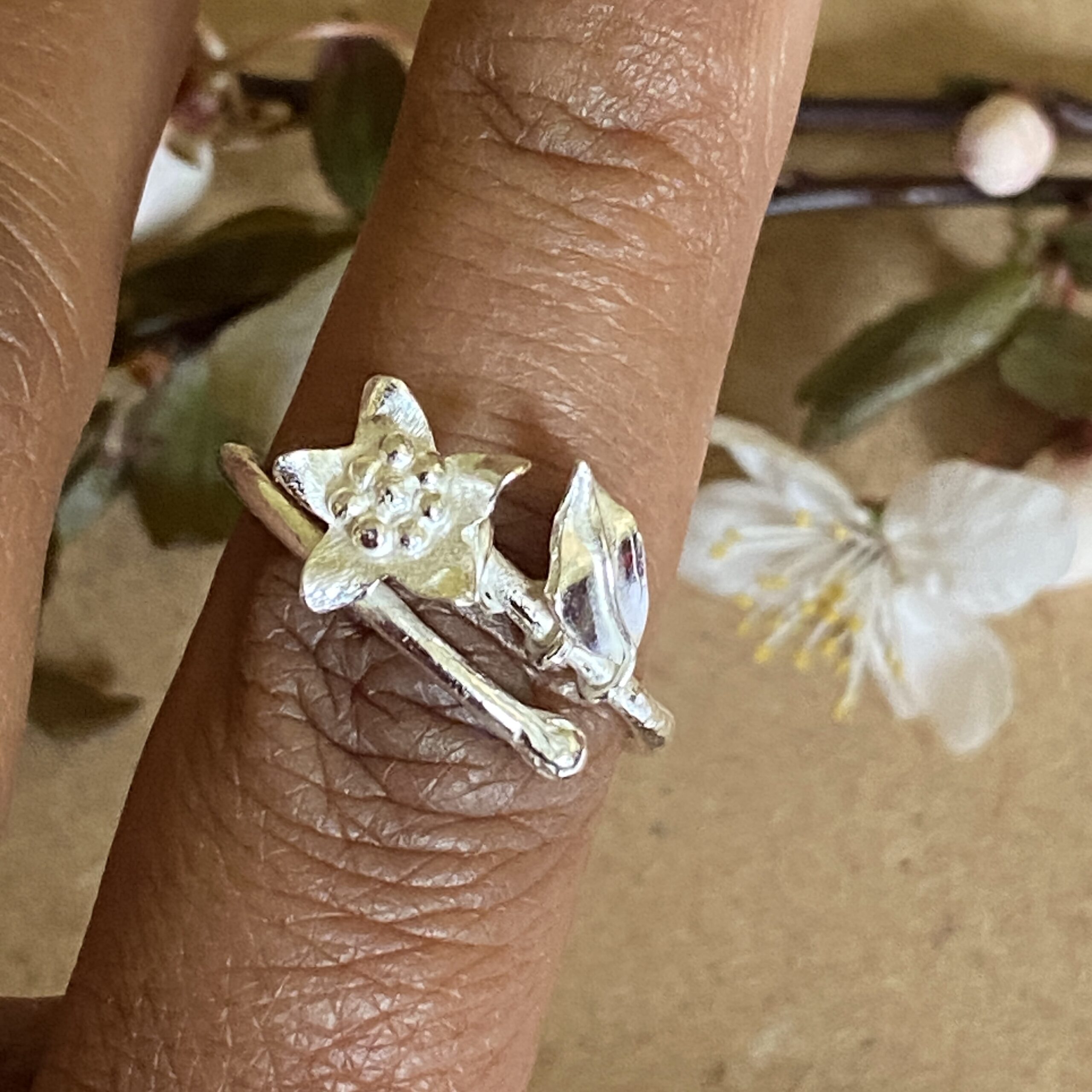Ring – Sterling Silver Spring Blossom Ring