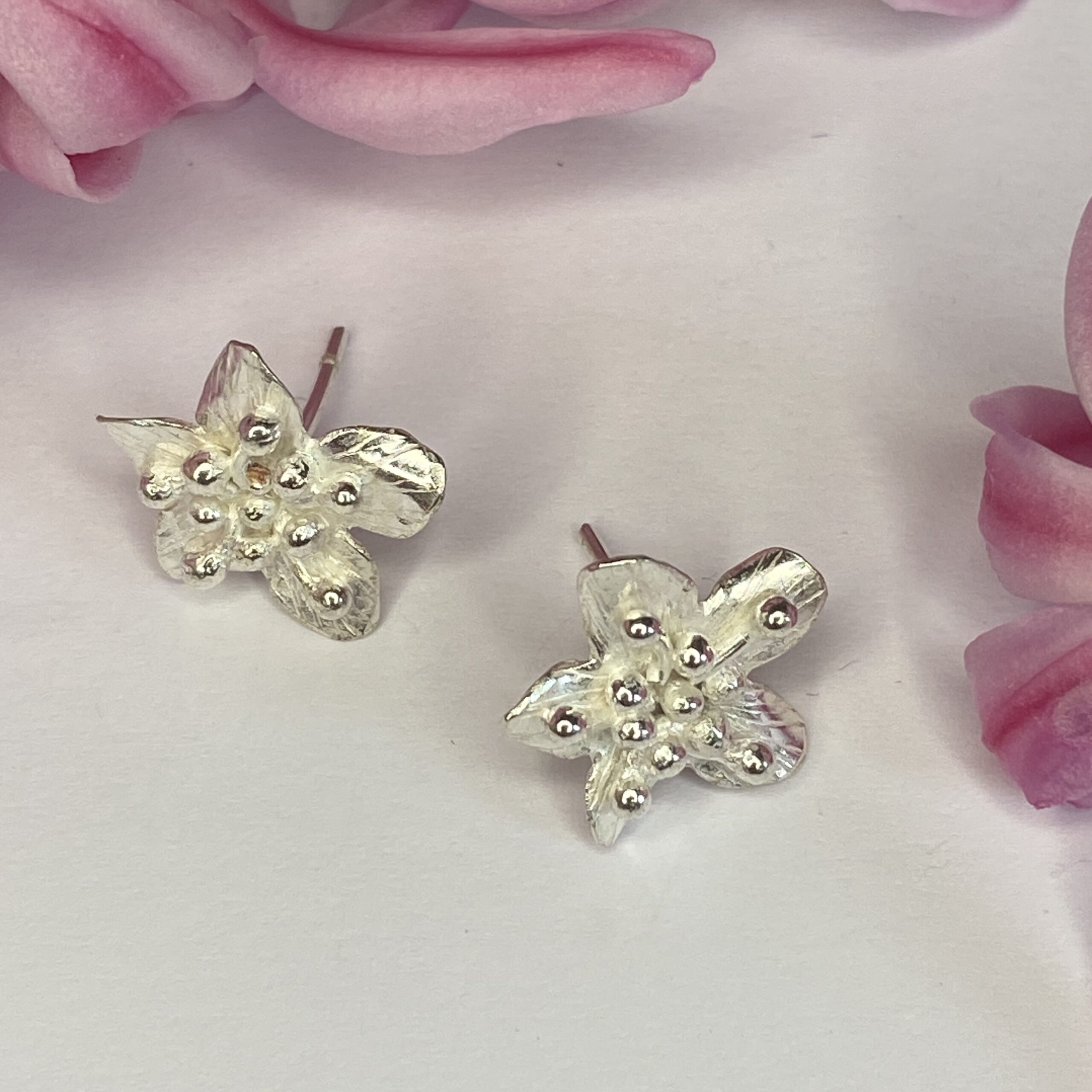 Earrings – Sterling Silver Spring Blossom Earrings